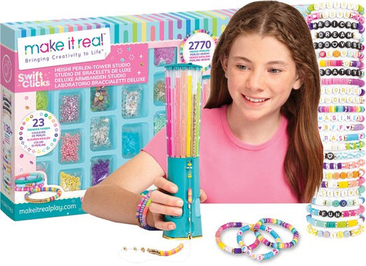 Make it Real - Swift Clicks™ Heishi Deluxe Armbandenmaker - Maak 30+ unieke Heishi armbande