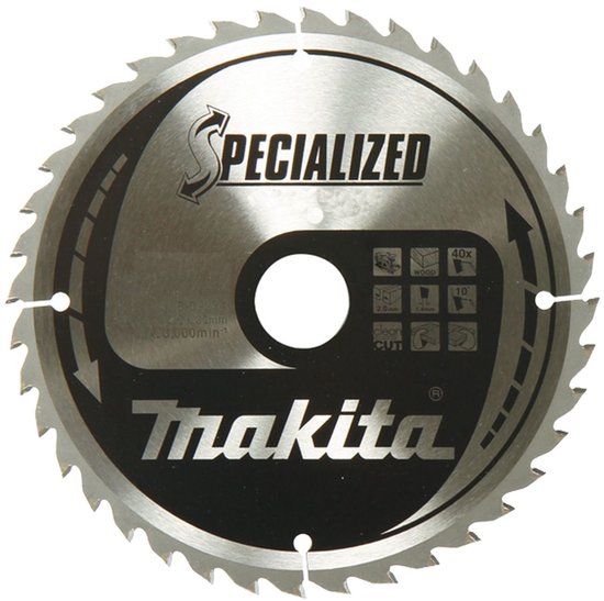 Makita SPECIALIZED zaagblad 190x30x12Z - B-33554