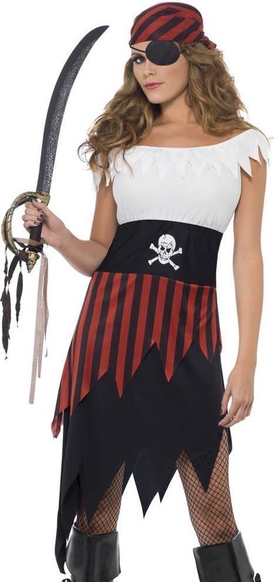 Piraten kostuum voor vrouwen - Verkleedkleding - Small
