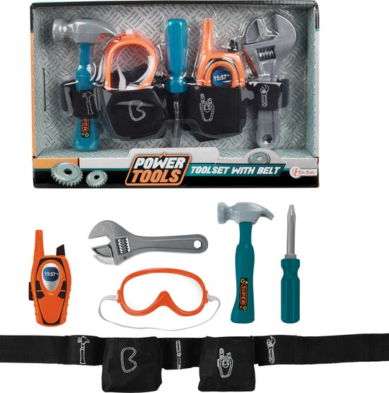 Power Tools Gereedschapset in Riem 6-delig