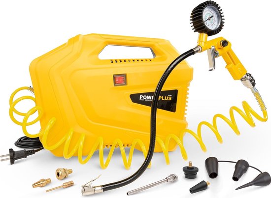 Powerplus POWX1706 Compressor - 1100W - 8 bar