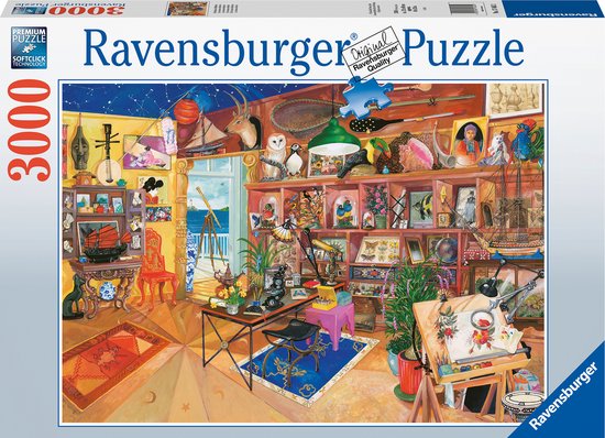 Ravensburger puzzel Curious Collection 3000 stukjes legpuzzel kunst.