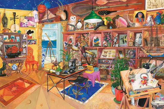 Ravensburger puzzel Curious Collection 3000 stukjes legpuzzel kunst.