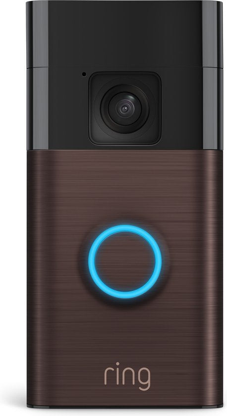 Ring Battery Video Doorbell - 1440p HD-video - Brons