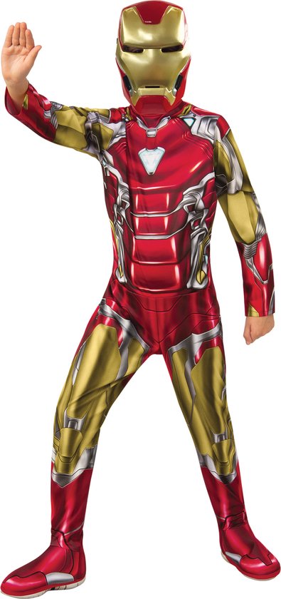 Rubies - Iron - Man - Iron - Man Kind - Rood, Goud, Zilver - Maat 116