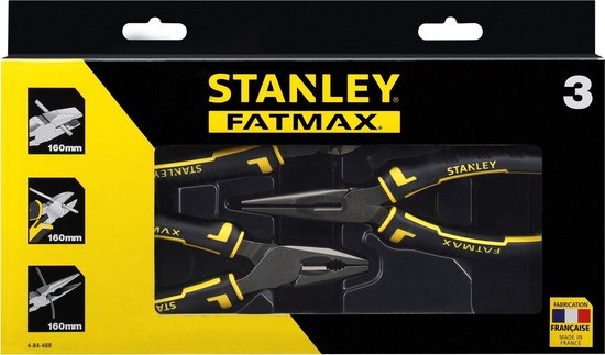 STANLEY FatMax Tangenset 3delig - 4-84-488