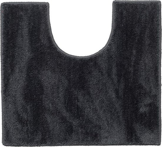 Sealskin - Doux Toiletmat 45x50 cm - Polyester - Donkergrijs