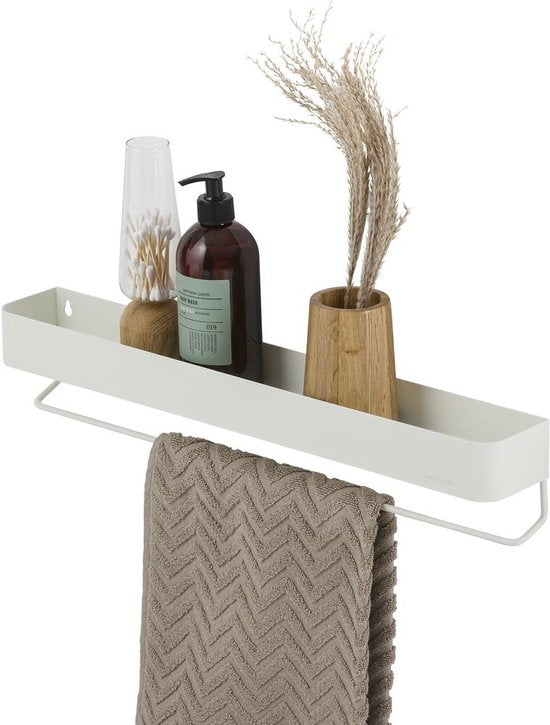 Sealskin Brix - Wandrek met handdoekrek - 55 cm - L - Wit