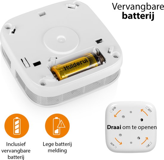 Smartwares FSM-12601 - Slimme Rookmelder Smart