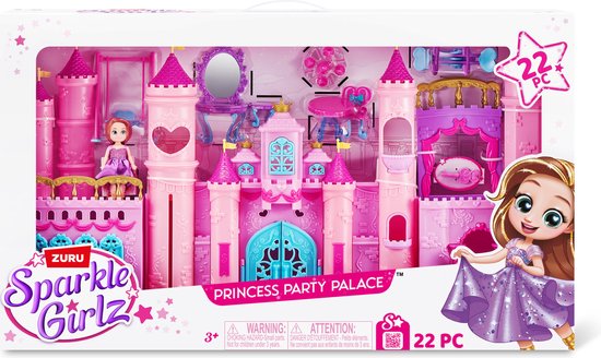 Sparkle Girlz Princess Feestpaleis met pop van ZURU