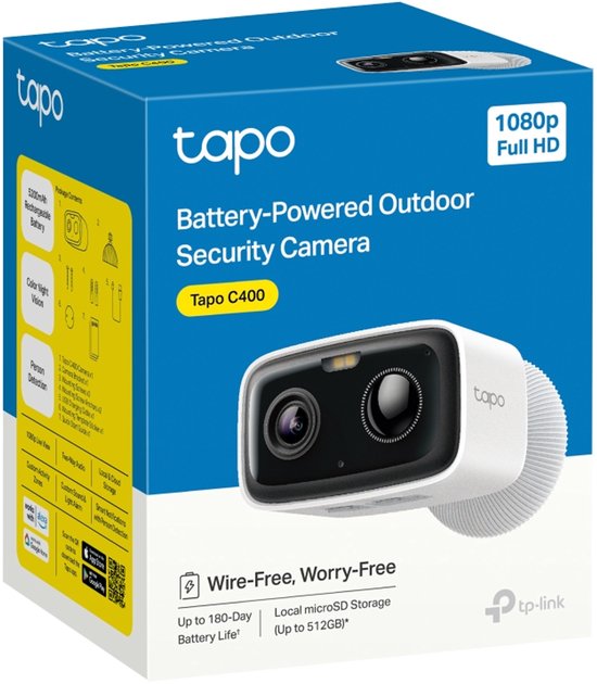 Tapo C400 – Beveiligingscamera buiten- 1080p