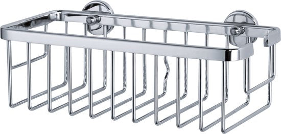 Tesa Aluxx douche- badrek, hoogglans verchroomd aluminium, zelfklevend