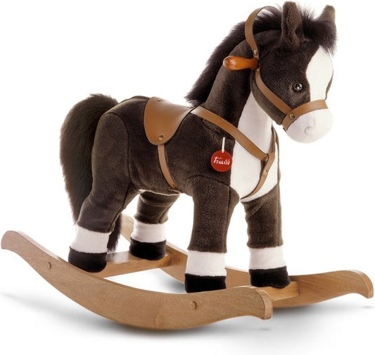 Trudi Hobbelfiguur Hobbelpaard Bruin - Voor jongens en meisjes vanaf 10 maanden - 34x58x78 cm