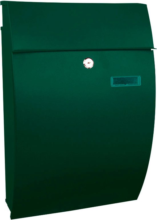 V-Part - Wandbrievenbus Geronan - Galvanized Steel Powder Coated - groen - Brievenbus