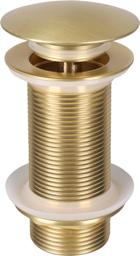 Wastafel Afvoerplug Differnz Pop Up Design 9.8 cm Goud