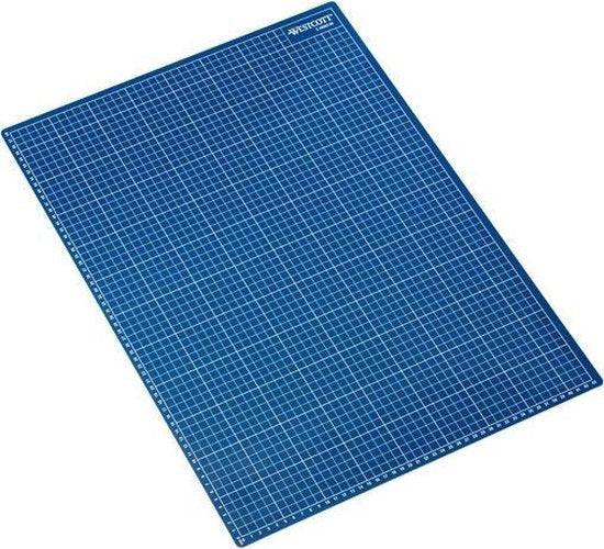 Westcott snijmat - A2 - blauw - 600x450mm - 5-laags - zelfherstellend - AC-E46002