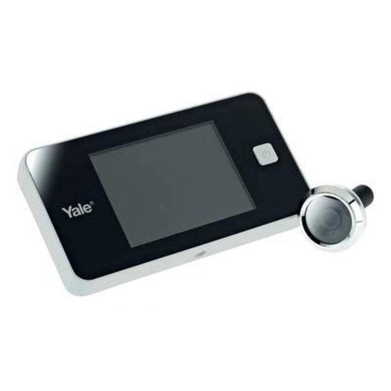 Yale Standaard Digitale Deurspion 500 - Live-weergave - Hoogwaardige Camera - Zilver