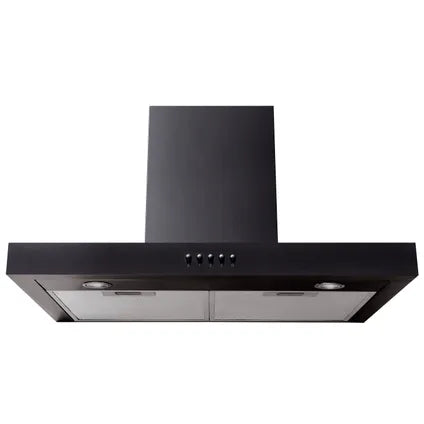 Electrum schouwafzuigkap TSH 62120C BL 60 cm mat zwart