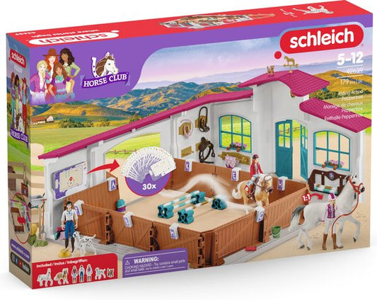schleich HORSE CLUB Rijhal Peppertree - Paardentraining - Paardenspeelgoed - 42639