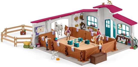 schleich HORSE CLUB Rijhal Peppertree - Paardentraining - Paardenspeelgoed - 42639